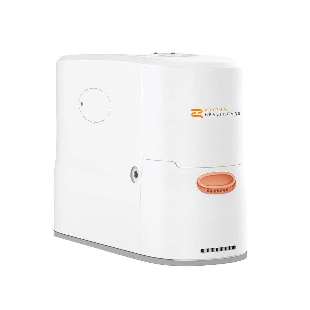 Portable oxygen concentrator with carry bag
